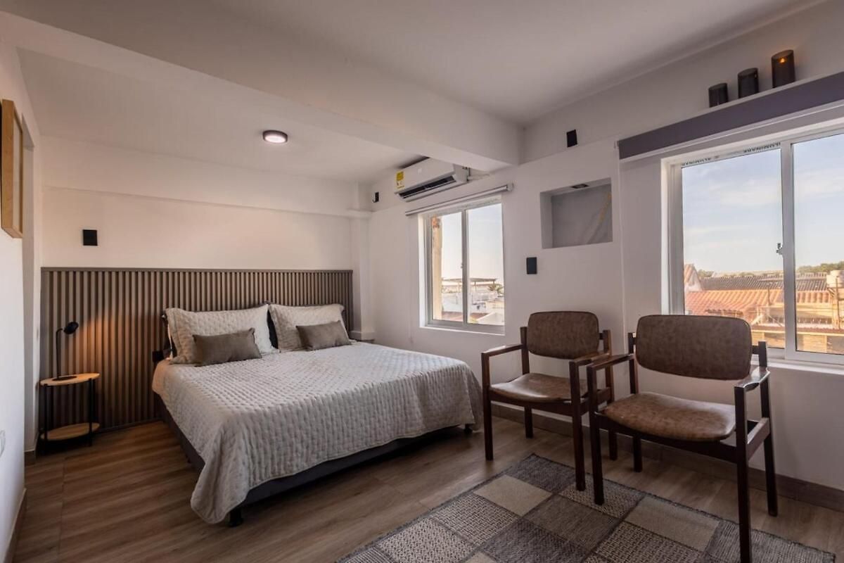 Estadía Con Estilo En El Centro Histórico En Apartamento *